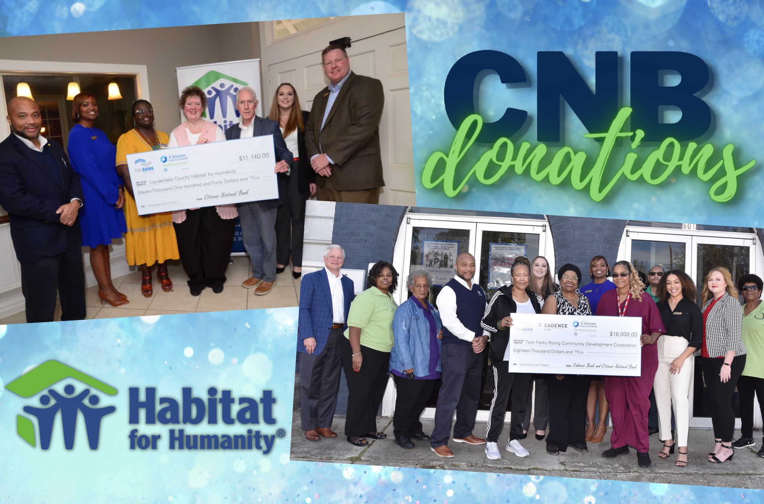 CNB Help Support Local Habitat for Humanity Citizens National Bank