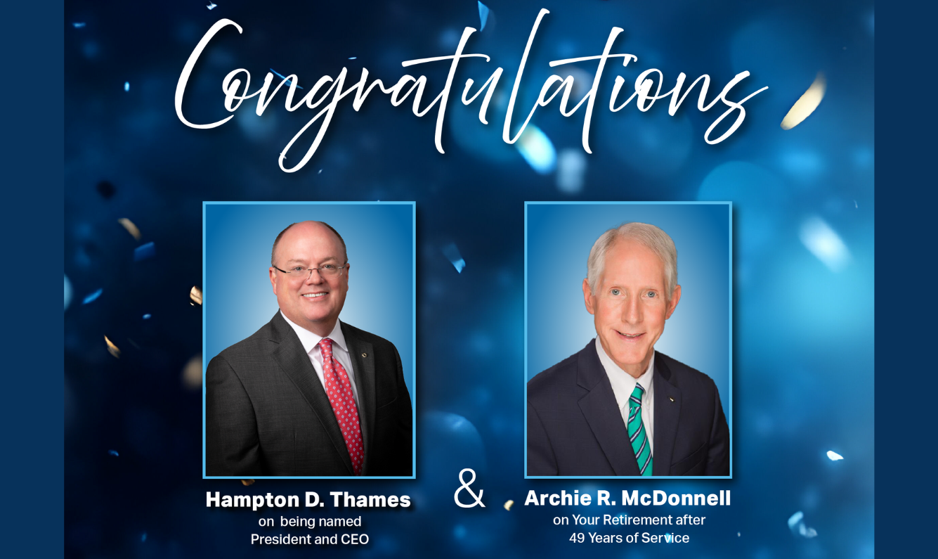 Hampton D. Thames Named President and CEO of Citizens National Bank
